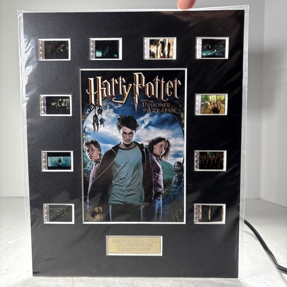 Harry Potter Prisoner of Azkaban 35mm Film Cell 8x10 Matted Display w/ COA
